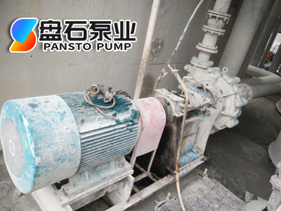 污泥提升渣浆泵使用现场